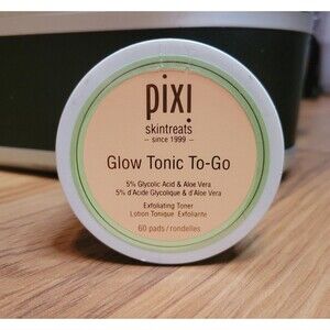 Pixi Glow Tonic To Go Pads 60 Count NEW